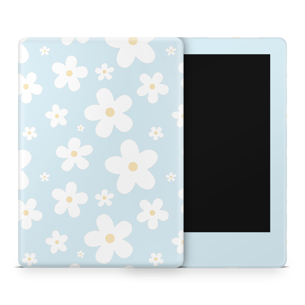 Serene Daisies Amazon Kindle Skins