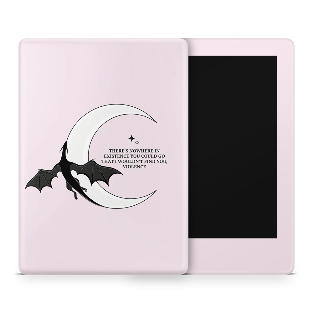 Xaden's Love (Pink) Kindle Skins | Fourth Wing Officially Licensed