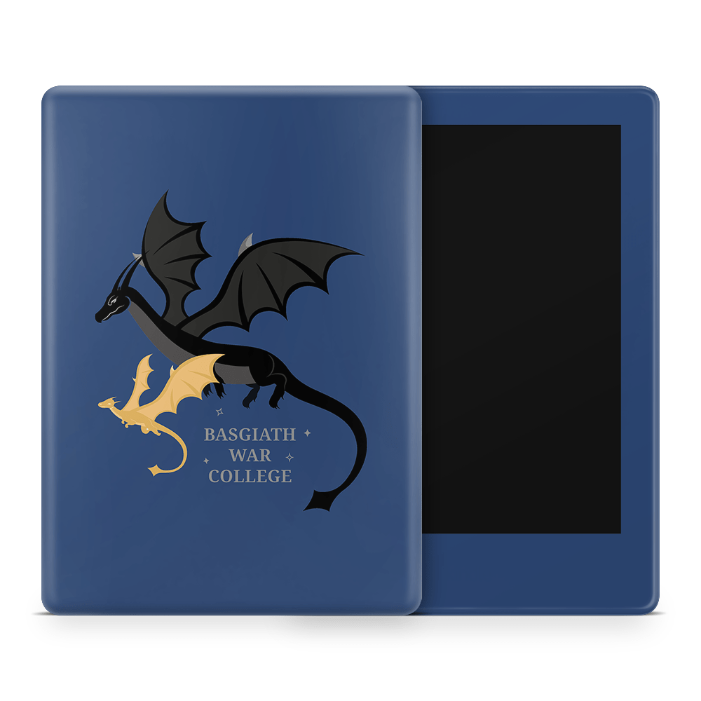 Basgiath War College (Navy) Kindle Skins | Fourth Wing Officially Licensed