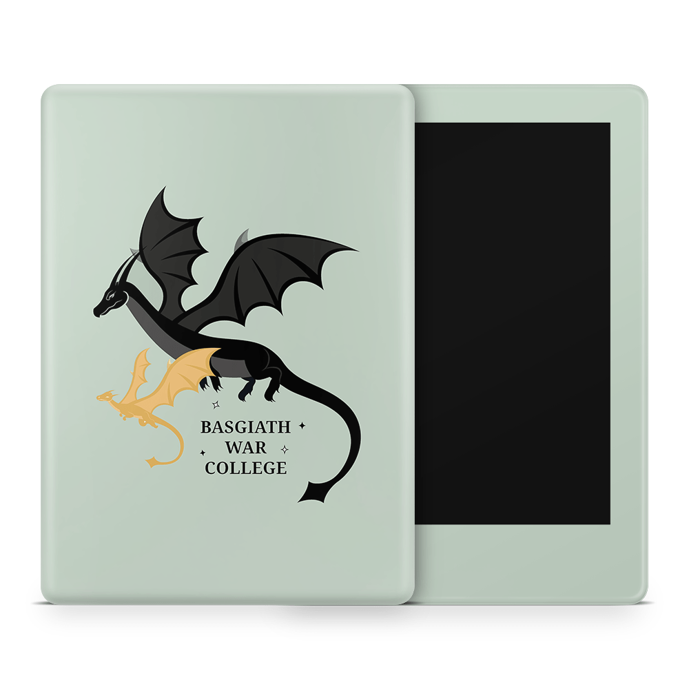 Basgiath War College (Green) Kindle Skins | Fourth Wing Officially Licensed