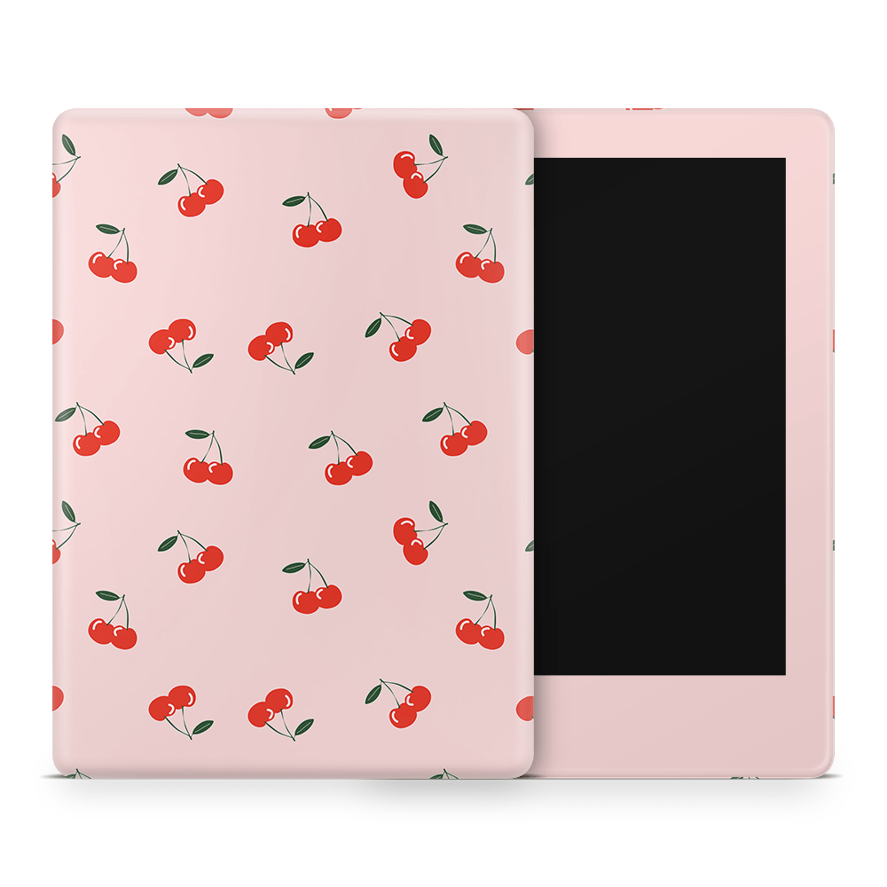 Ruby Cherries Amazon Kindle Skins
