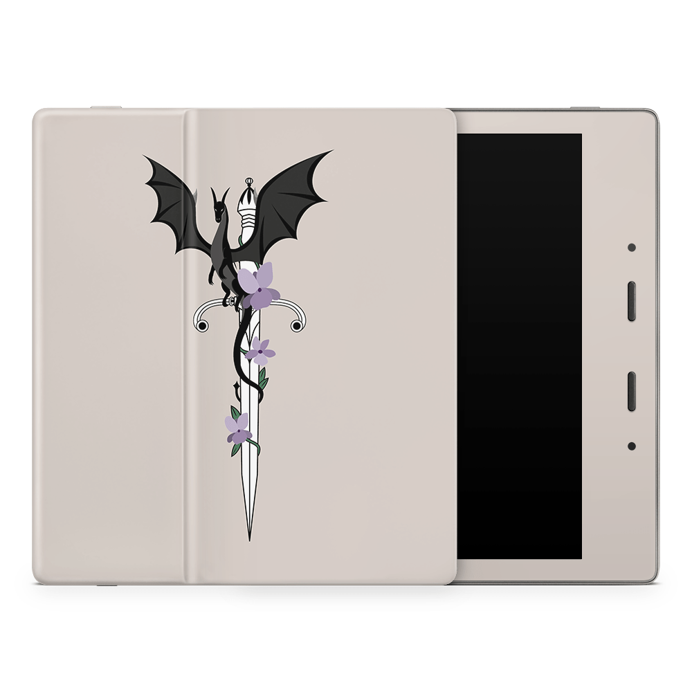 Violet's Dagger (Beige) Kindle Skins | Fourth Wing Officially Licensed