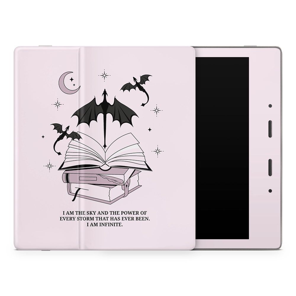 I Am Infinite (Pink) Kindle Skins | Fourth Wing Officially Licensed