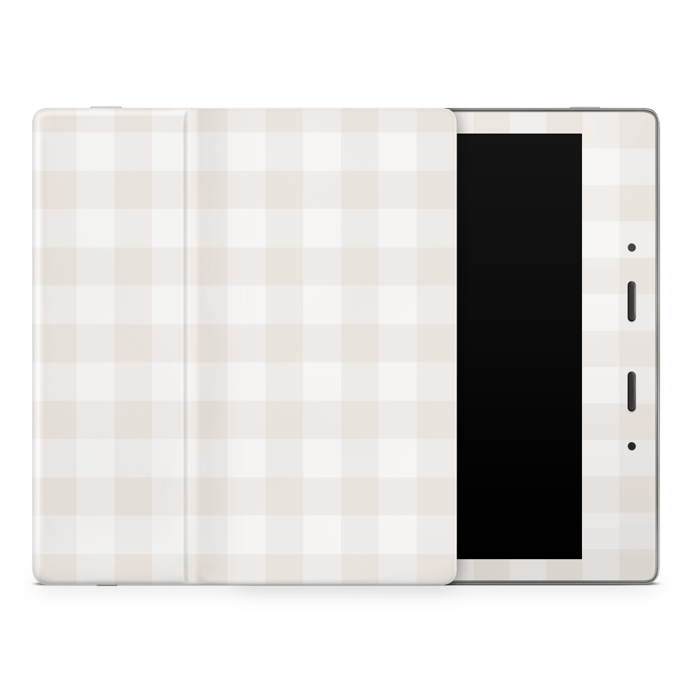 Beige Linen Amazon Kindle Skins