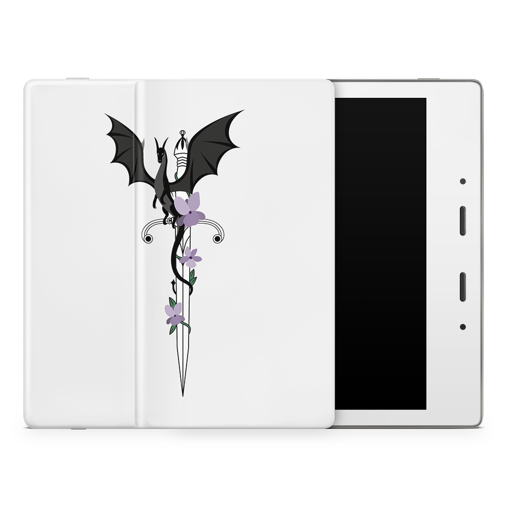 Violet's Dagger (Light Grey) Kindle Skins | Fourth Wing Officially Licensed