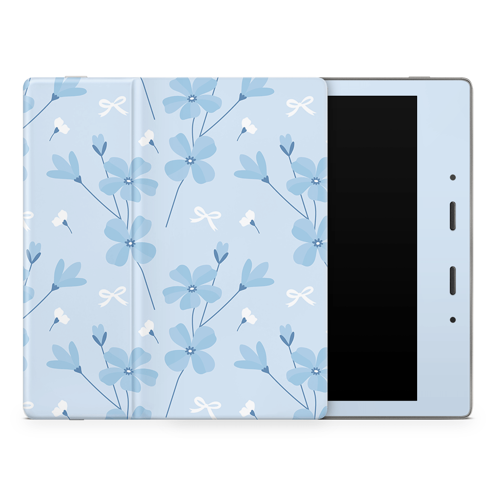 Forget Me Not Amazon Kindle Skins