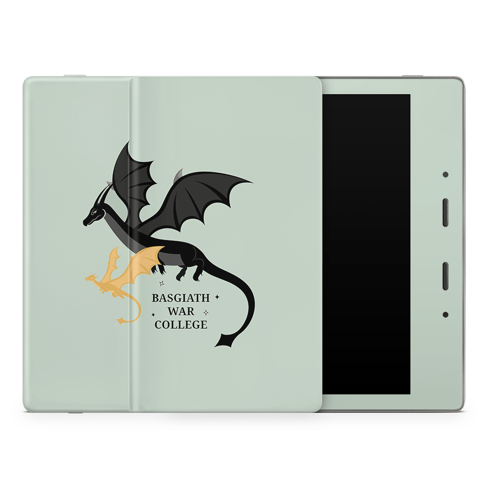 Basgiath War College (Green) Kindle Skins | Fourth Wing Officially Licensed