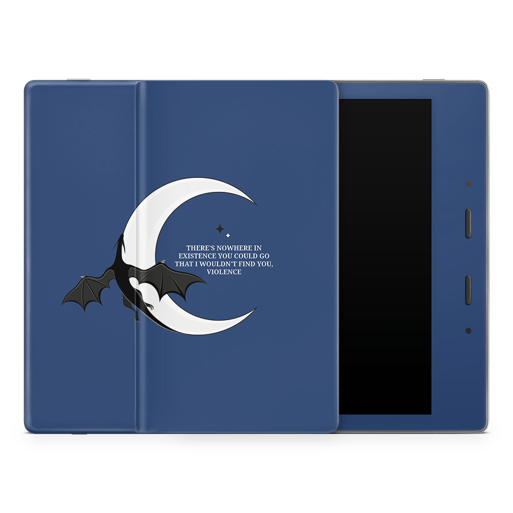 Xaden's Love (Navy) Kindle Skins | Fourth Wing Officially Licensed