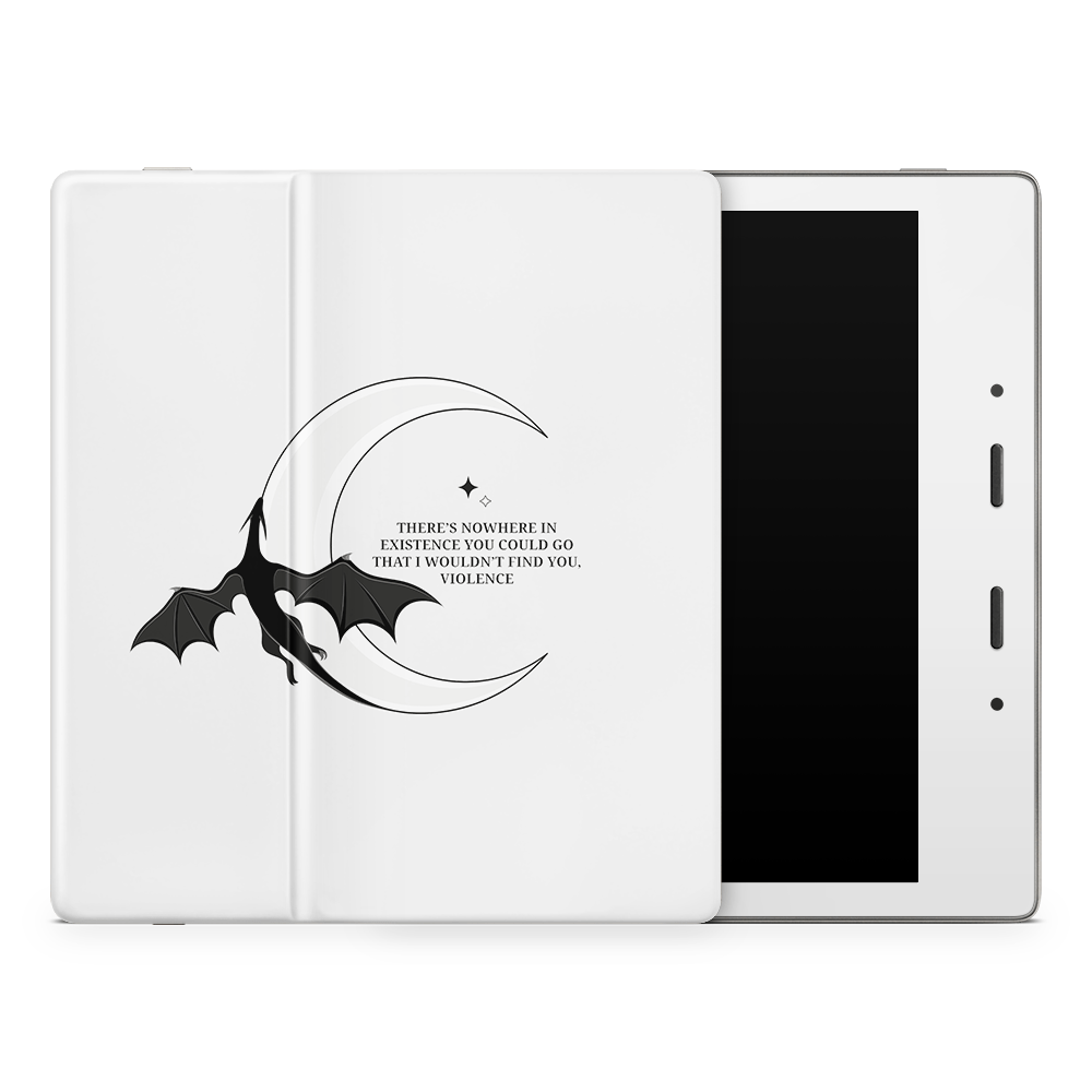 Xaden's Love (Light Grey) Kindle Skins | Fourth Wing Officially Licensed
