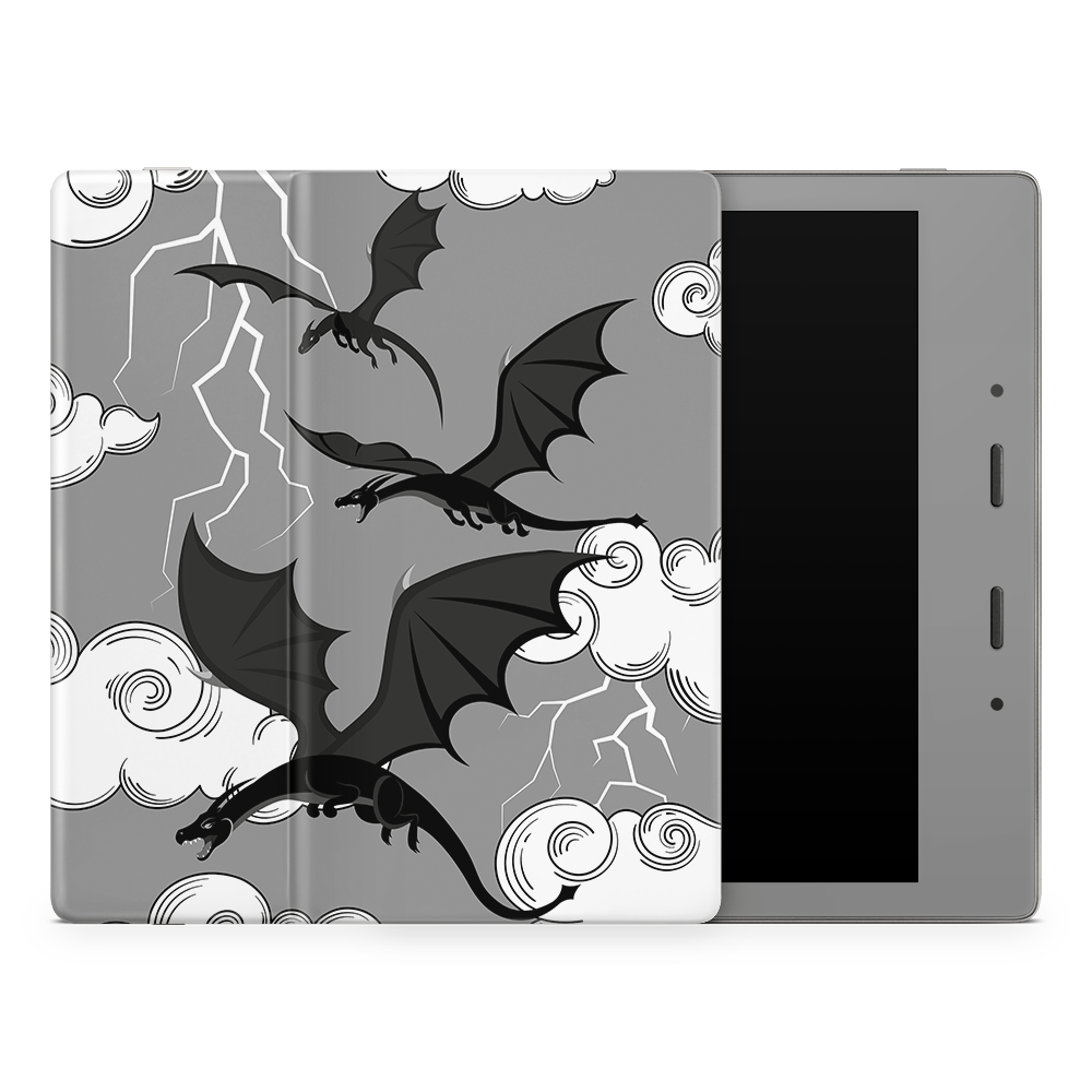 Silver One Kindle Skins | Fourth Wing Officially Licensed
