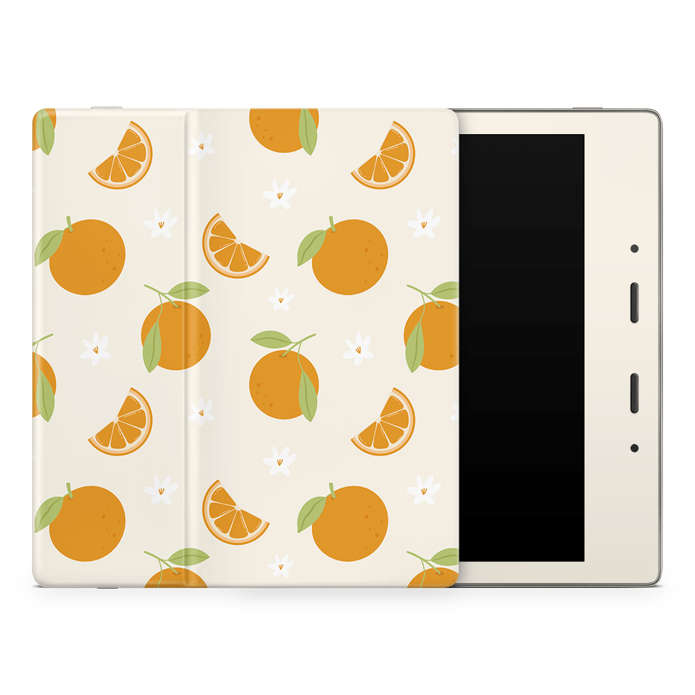 Sunkissed Citrus Amazon Kindle Skins