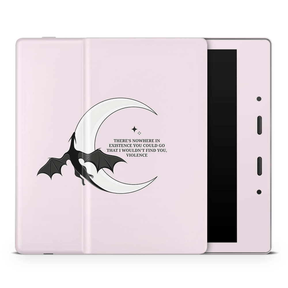 Xaden's Love (Pink) Kindle Skins | Fourth Wing Officially Licensed