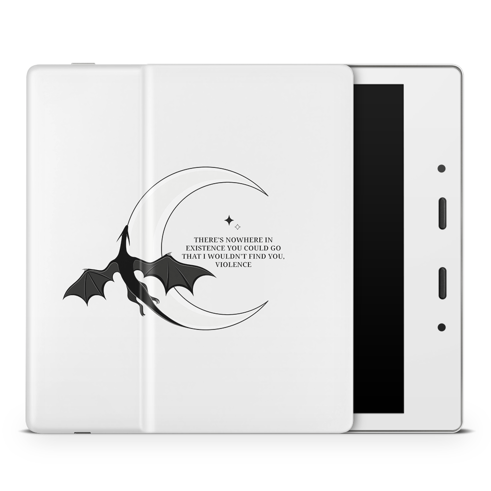 Xaden's Love (Light Grey) Kindle Skins | Fourth Wing Officially Licensed