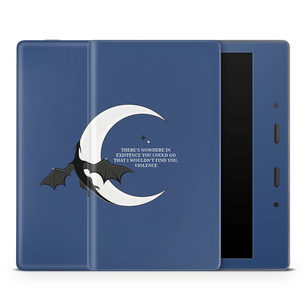 Xaden's Love (Navy) Kindle Skins | Fourth Wing Officially Licensed