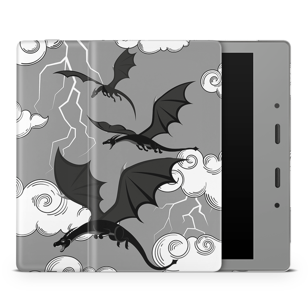 Silver One Kindle Skins | Fourth Wing Officially Licensed