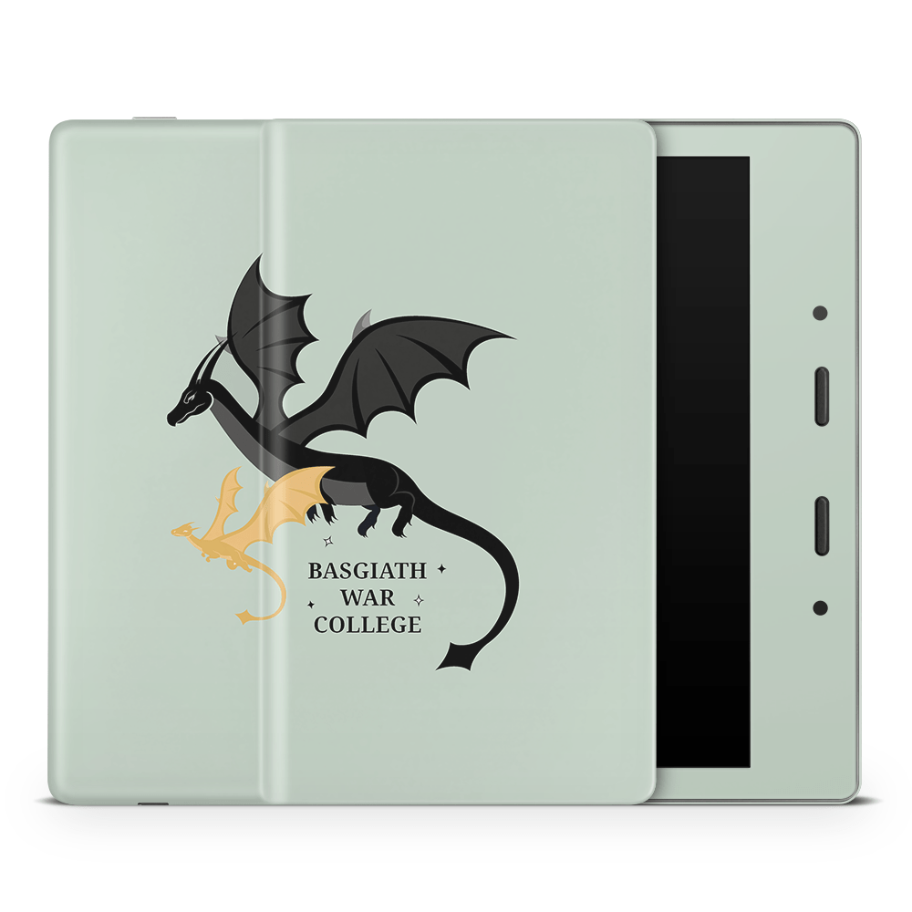 Basgiath War College (Green) Kindle Skins | Fourth Wing Officially Licensed