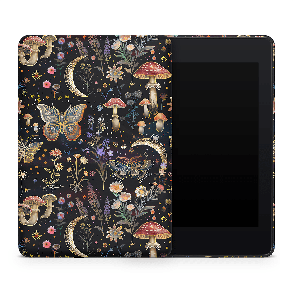 Sparkling Mushies Amazon Kindle Skins