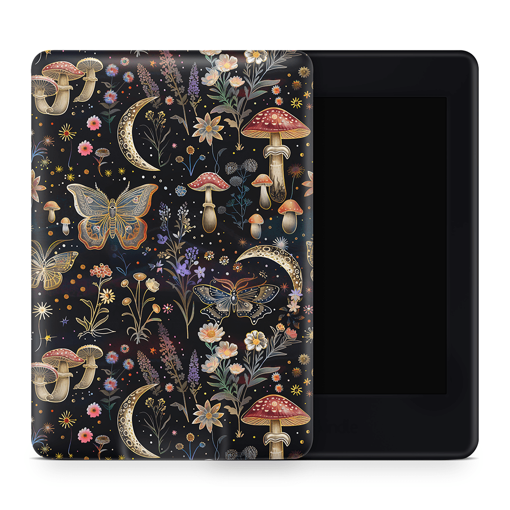 Sparkling Mushies Amazon Kindle Skins