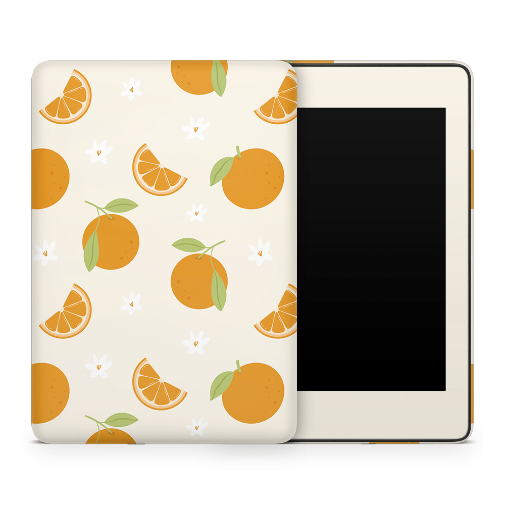 Sunkissed Citrus Amazon Kindle Skins