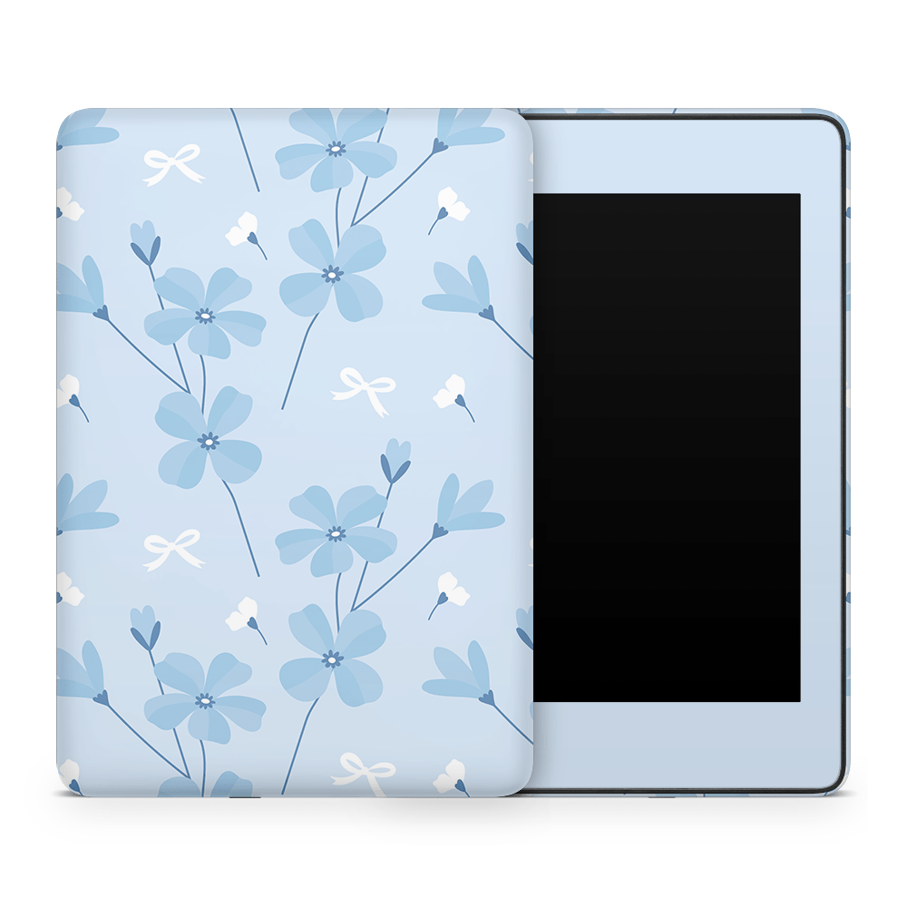 Forget Me Not Amazon Kindle Skins