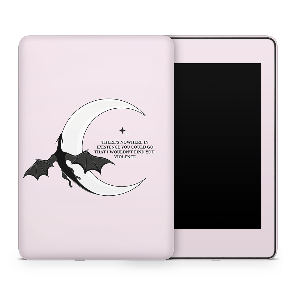 Xaden's Love (Pink) Kindle Skins | Fourth Wing Officially Licensed