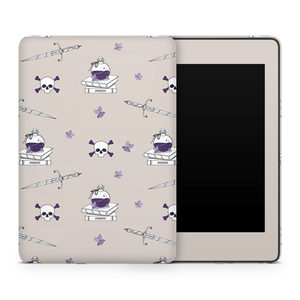 Poison Master (Beige) Kindle Skins | Fourth Wing Officially Licensed