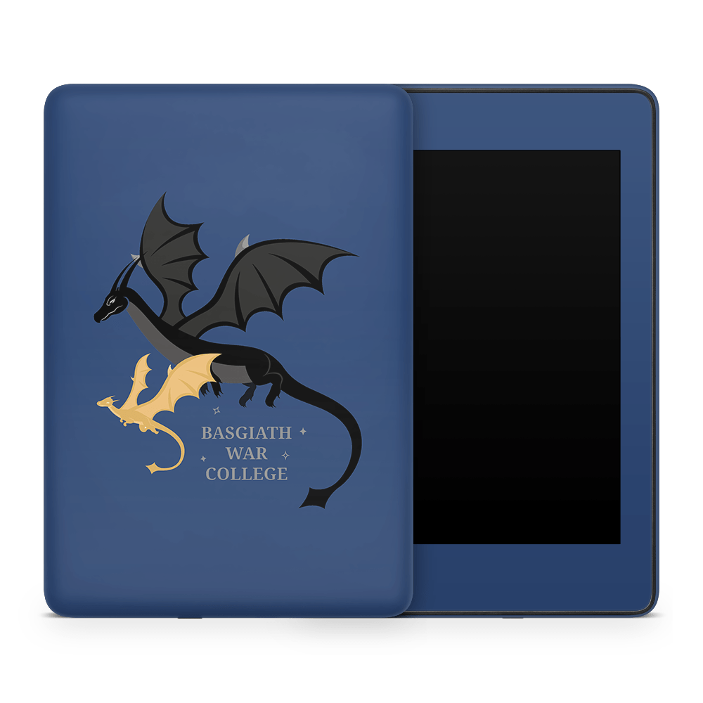 Basgiath War College (Navy) Kindle Skins | Fourth Wing Officially Licensed