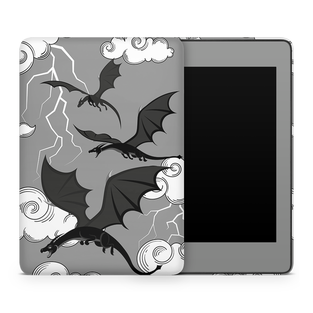 Silver One Kindle Skins | Fourth Wing Officially Licensed