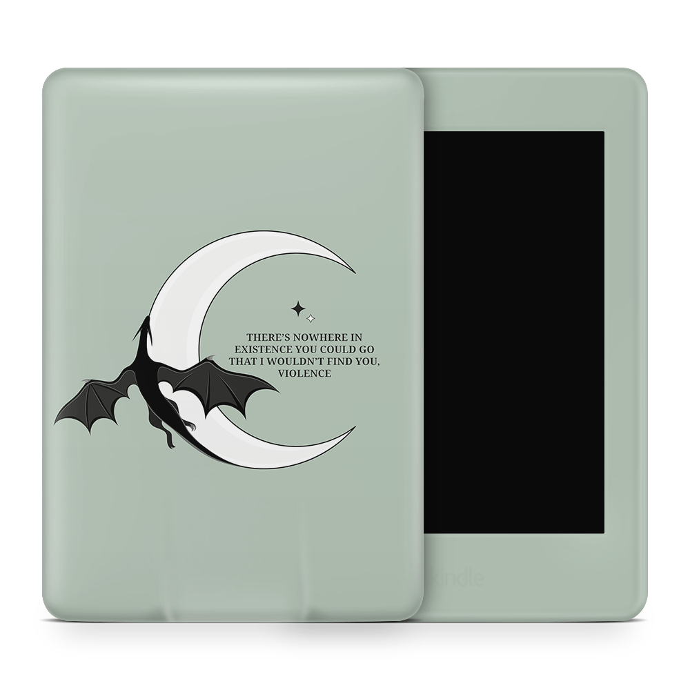 Xaden's Love (Green) Kindle Skins | Fourth Wing Officially Licensed