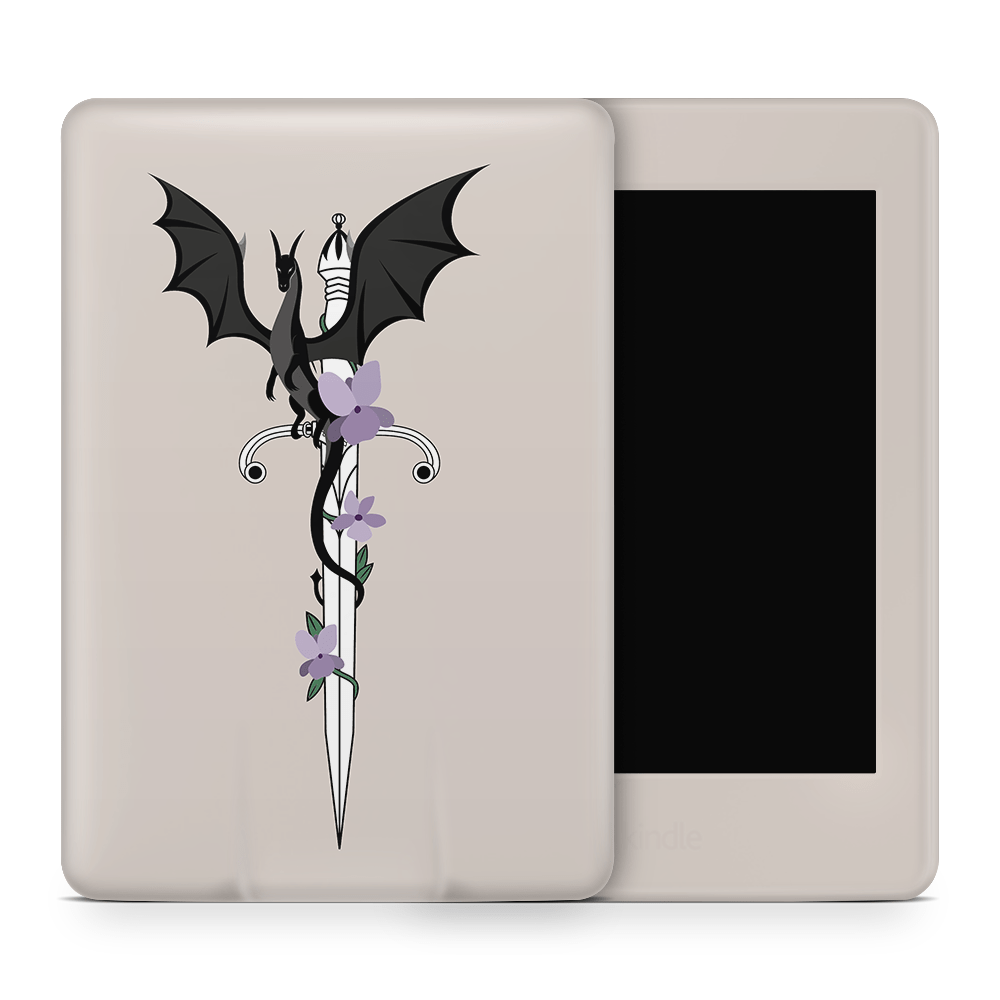 Violet's Dagger (Beige) Kindle Skins | Fourth Wing Officially Licensed