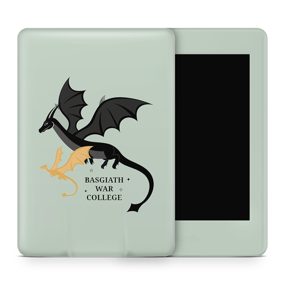 Basgiath War College (Green) Kindle Skins | Fourth Wing Officially Licensed