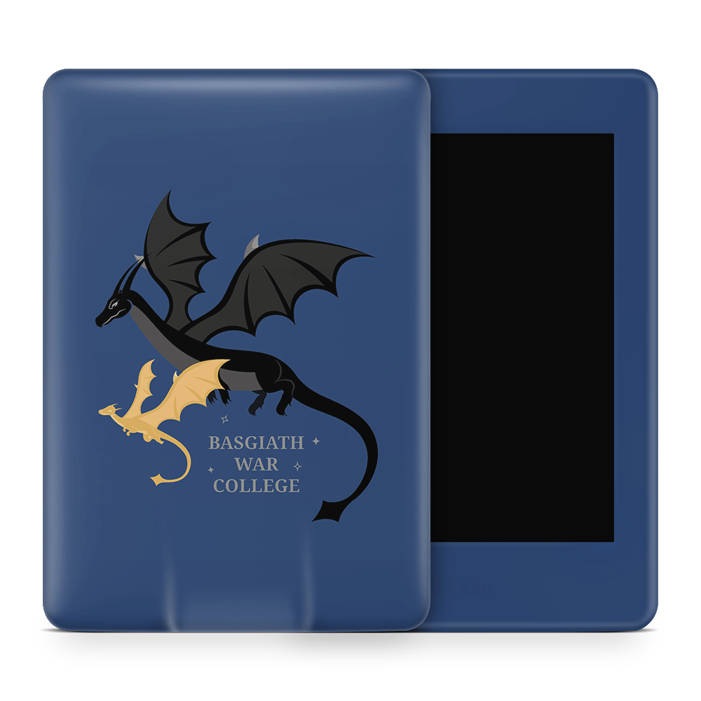 Basgiath War College (Navy) Kindle Skins | Fourth Wing Officially Licensed