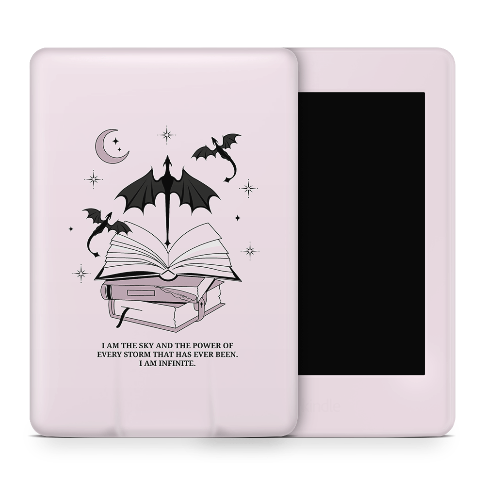 I Am Infinite (Pink) Kindle Skins | Fourth Wing Officially Licensed