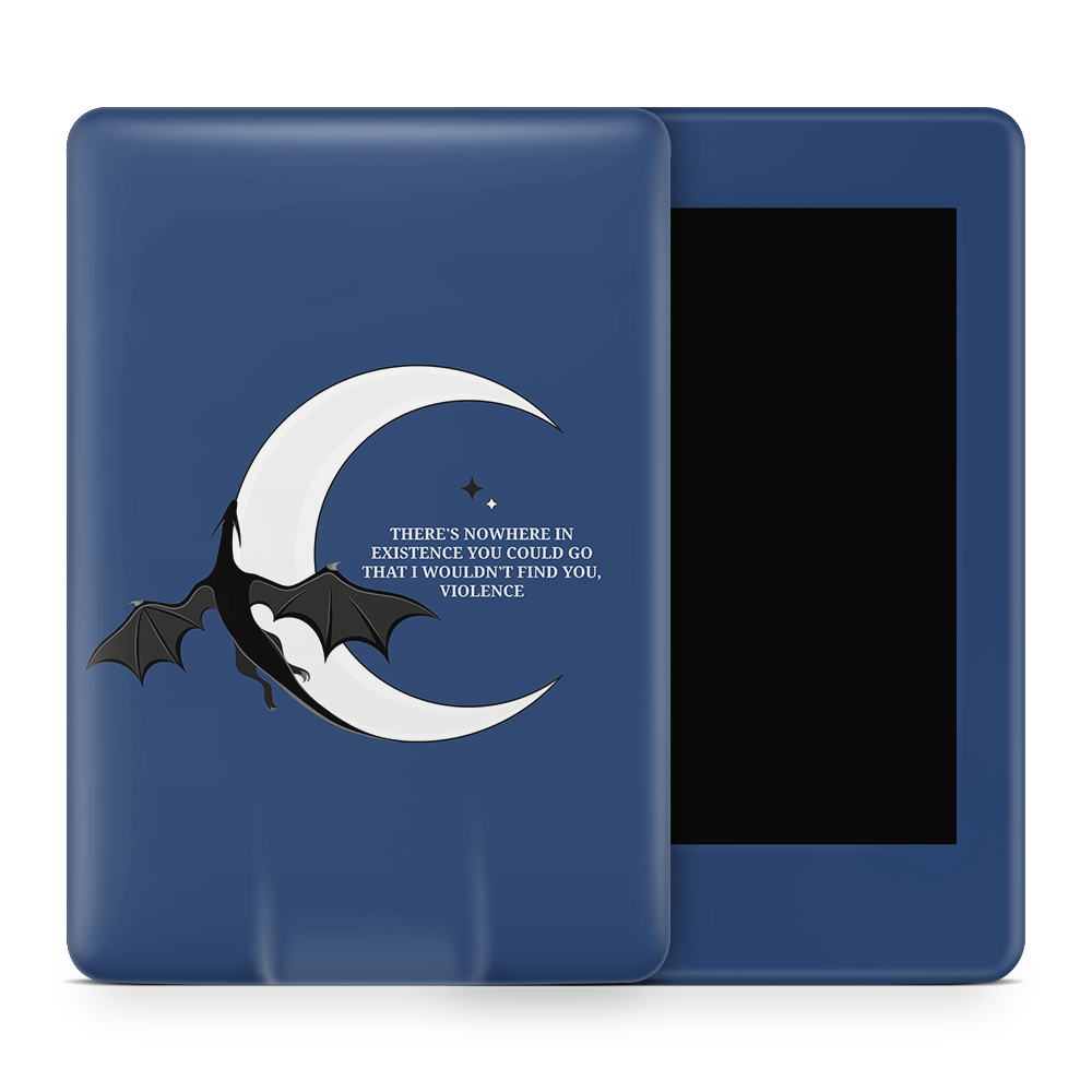 Xaden's Love (Navy) Kindle Skins | Fourth Wing Officially Licensed