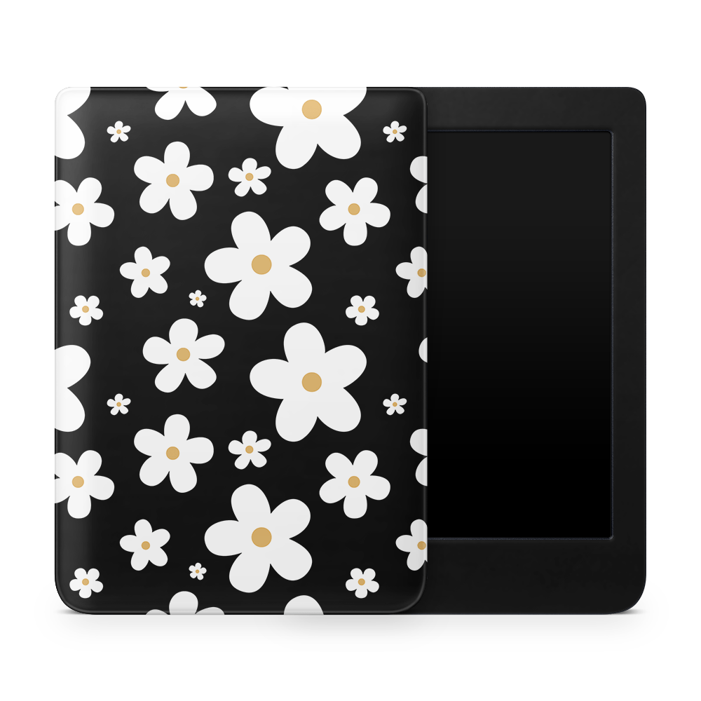 Monochrome Daisy Kobo Skins