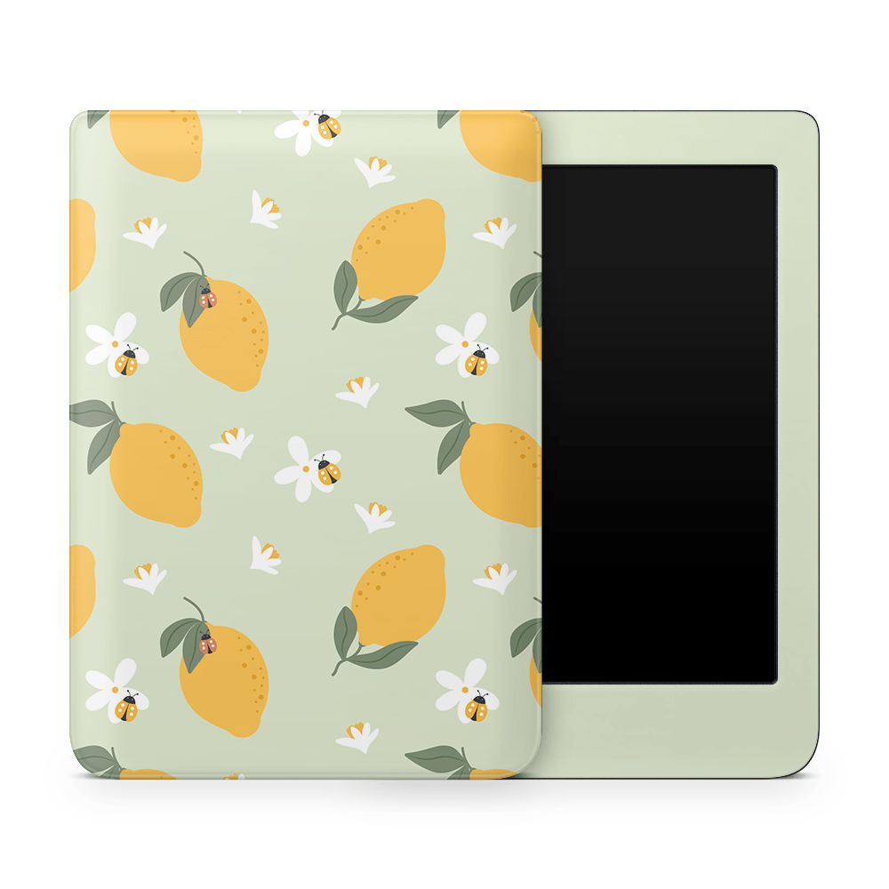 Zesty Lemons Green Kobo Skins