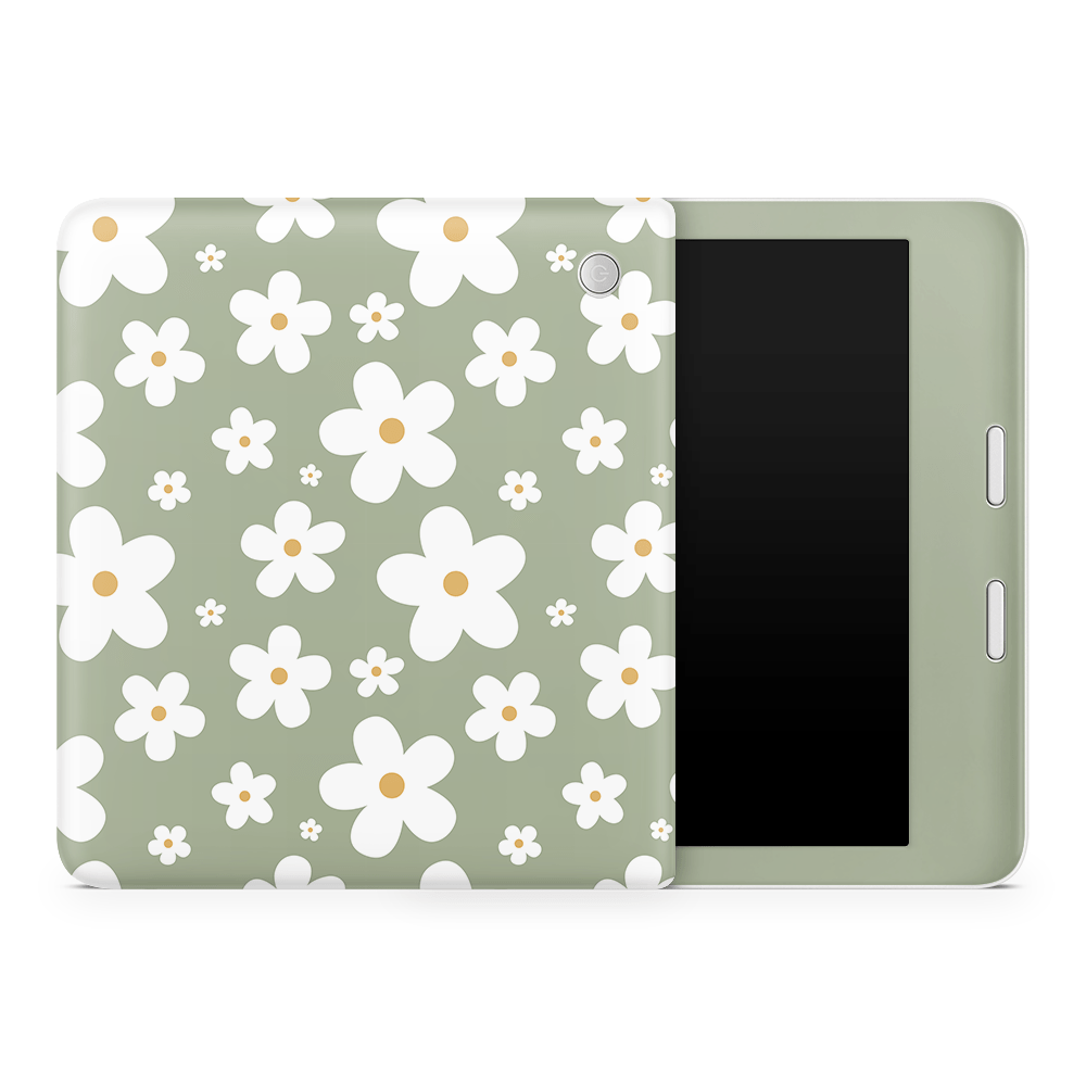 Verdant Daisies Kobo Skins