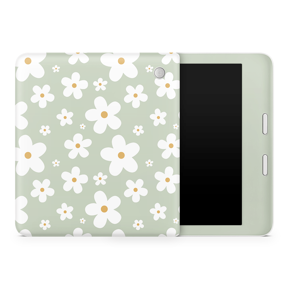 Sage Daisies Kobo Skins