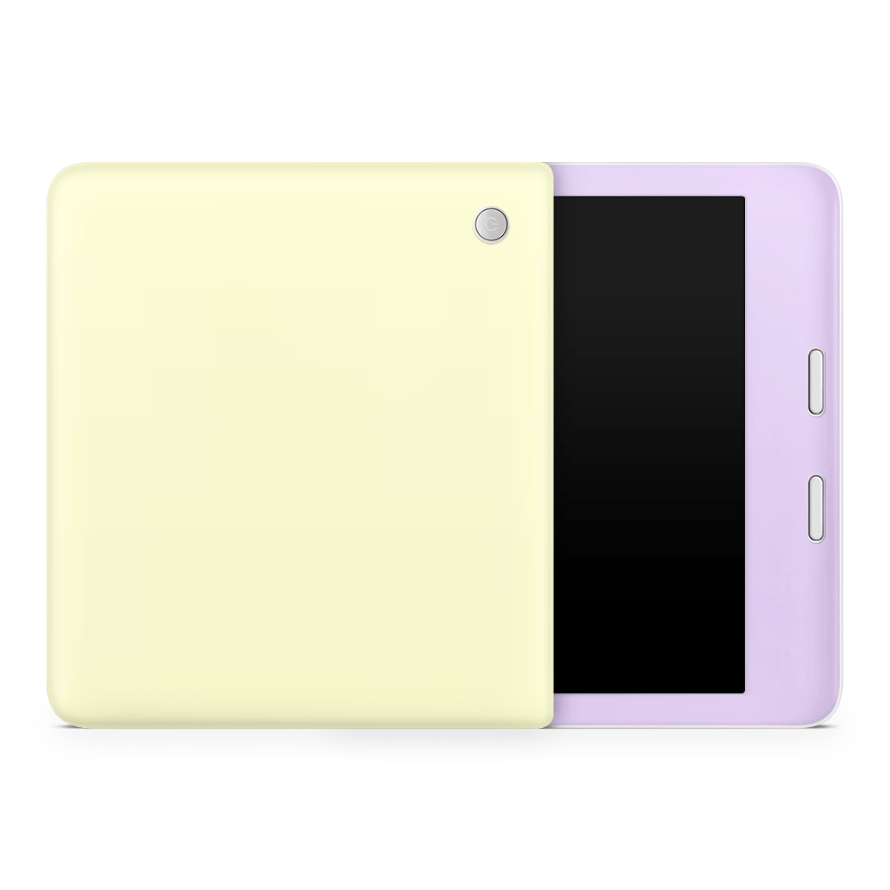 Lilac Yellow Retro Pastels Kobo Skins