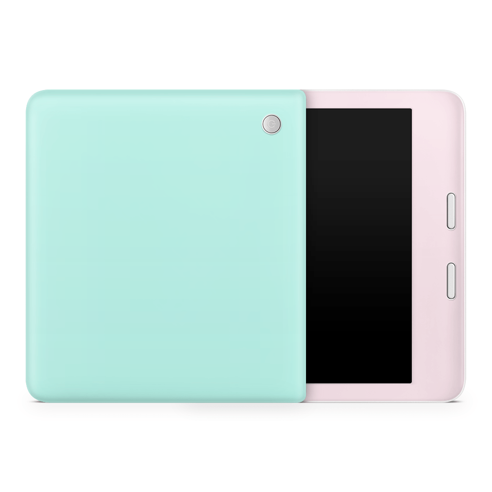 Pink Mint Retro Pastels Kobo Skins
