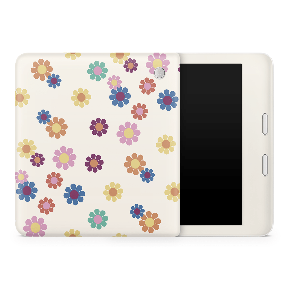 Rainbow Daisies Kobo Skins