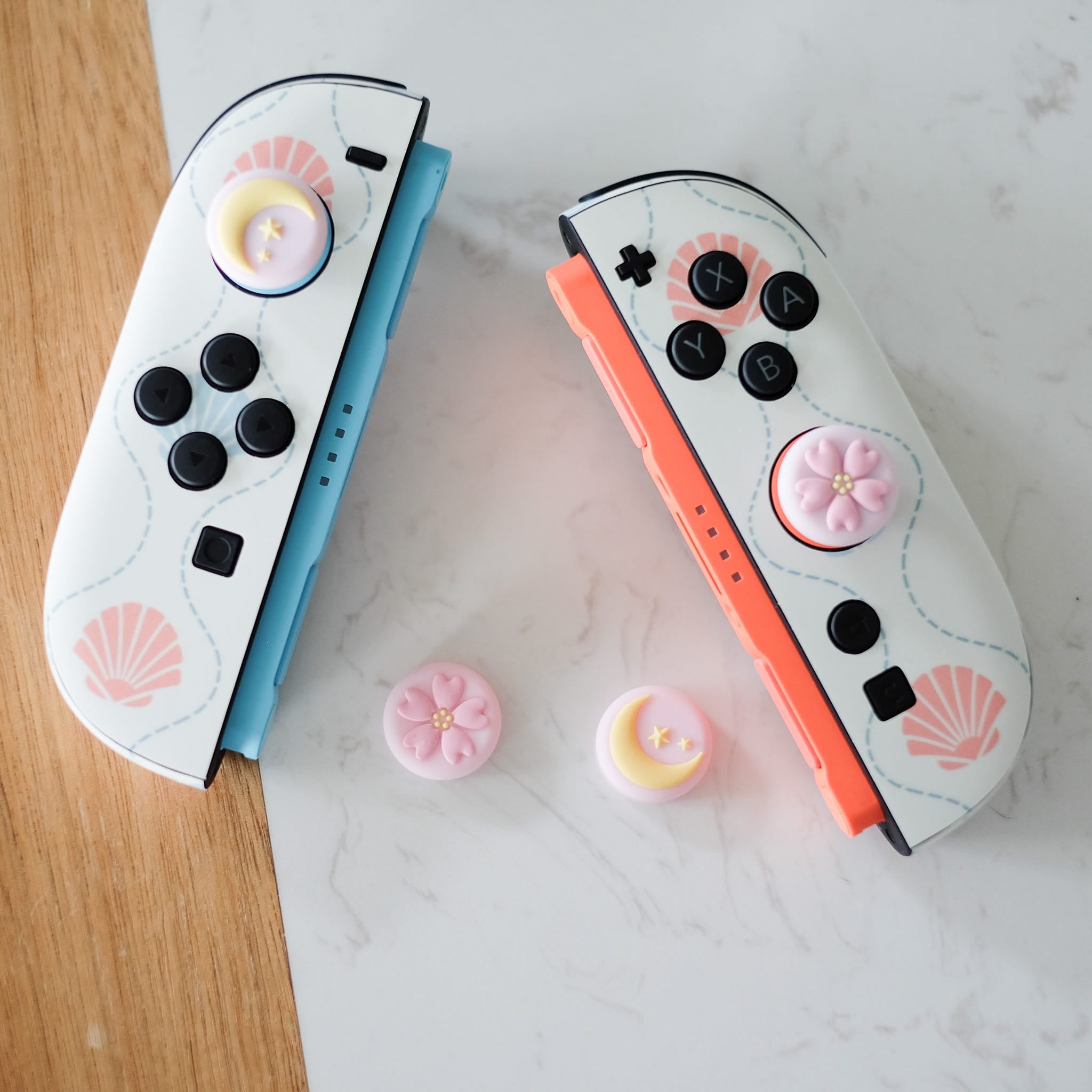 Lunar Bloom Switch Thumb Grips (2 Sizes Available)