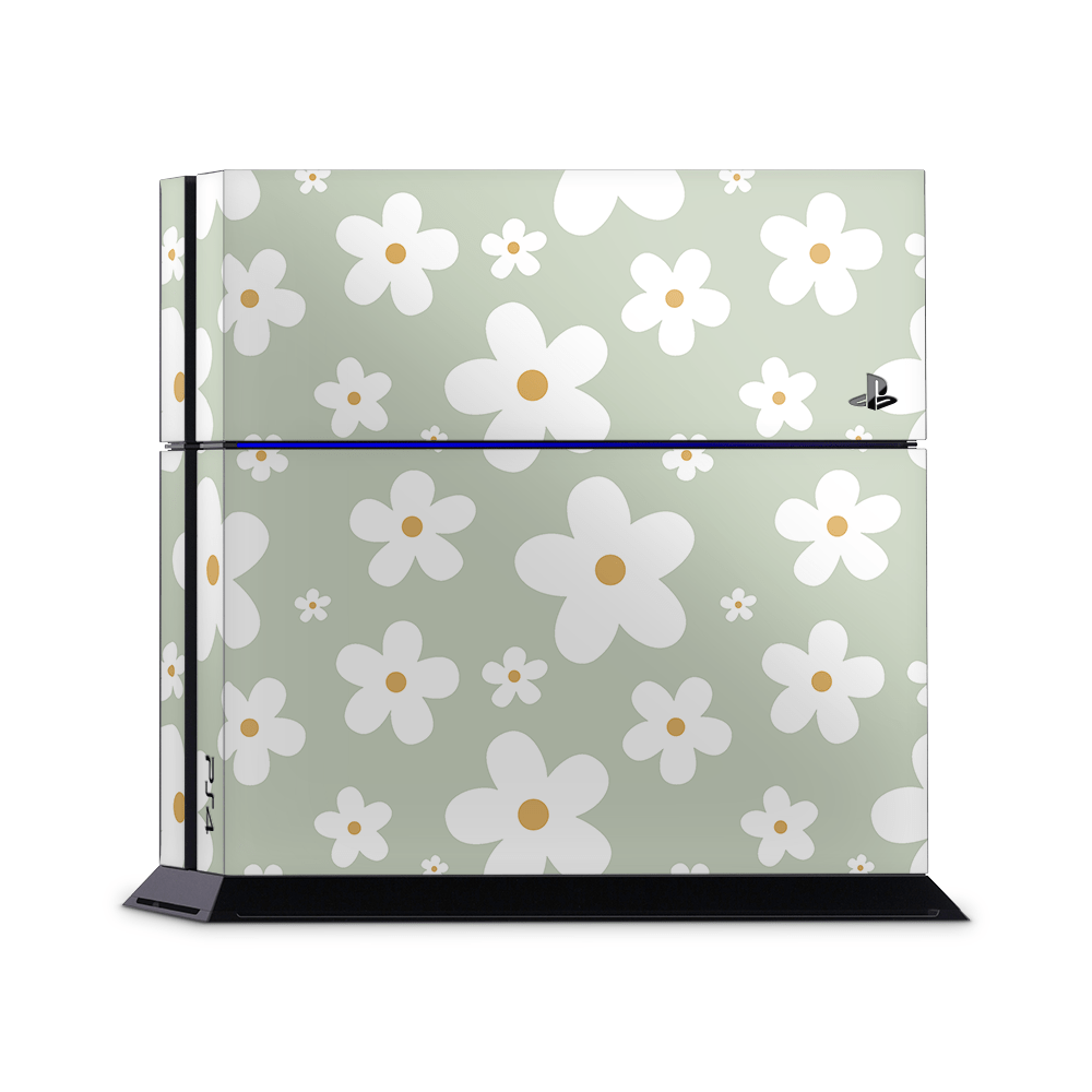 Sage Daisies PS4 | PS4 Pro | PS4 Slim Skins