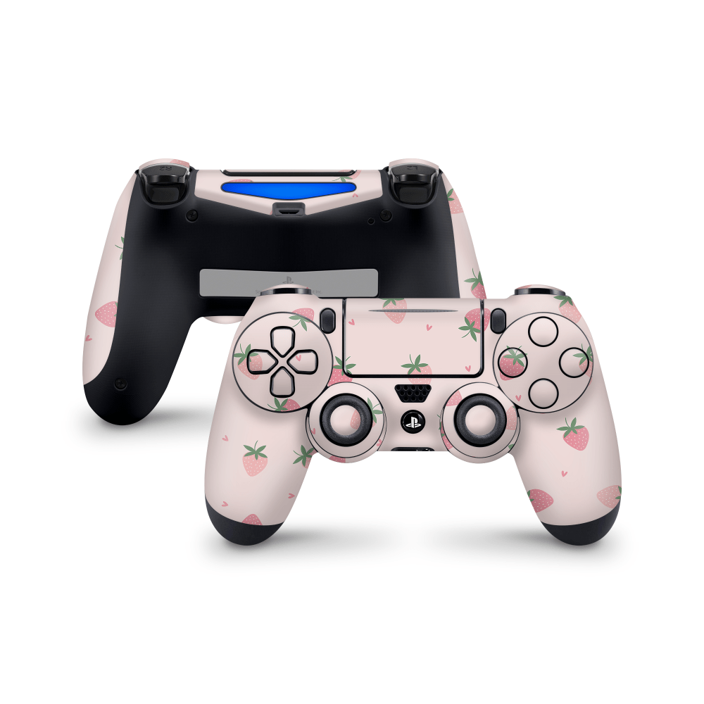 Strawberry Fields PS4 DualShock Controller Skin