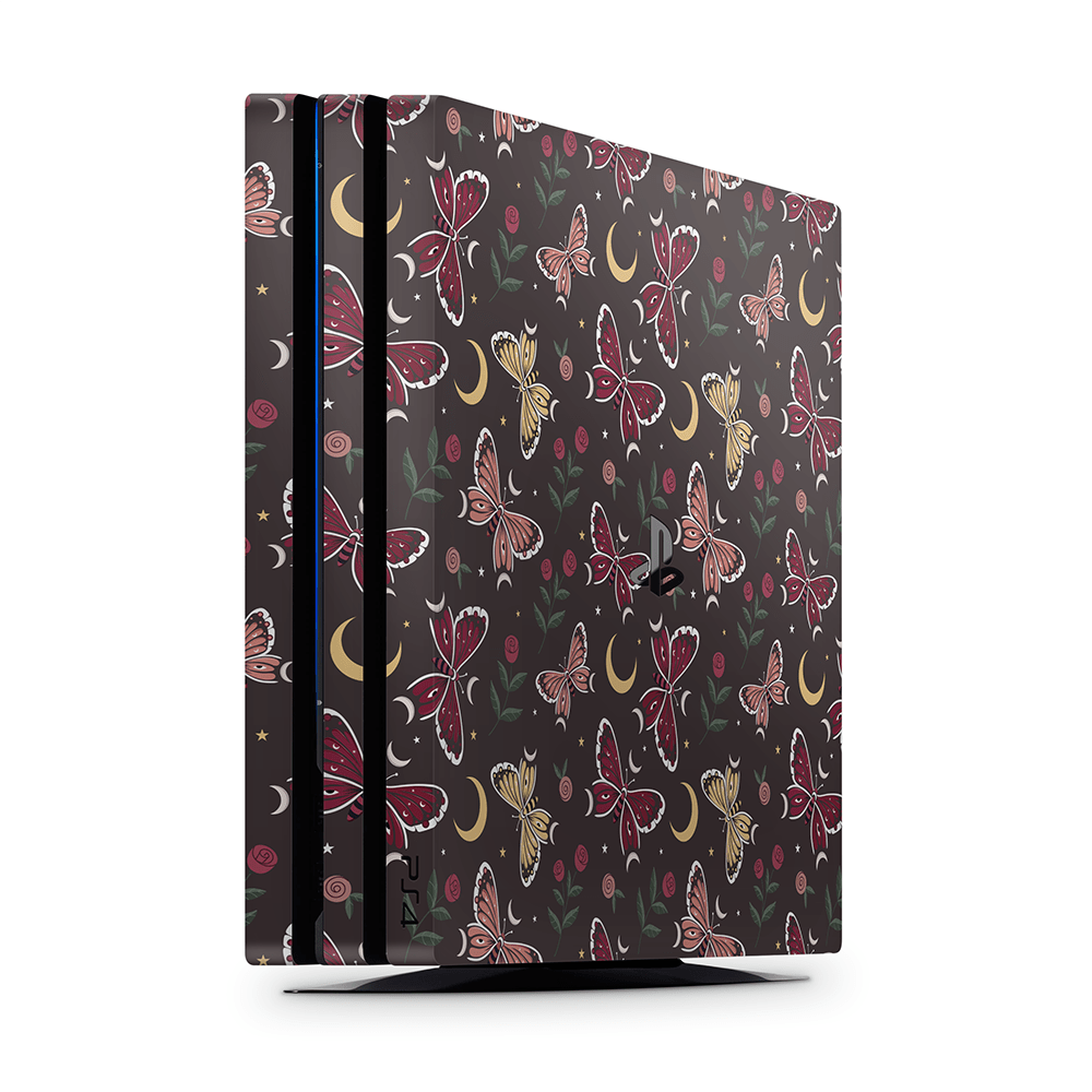 Moon Moths PS4 | PS4 Pro | PS4 Slim Skins