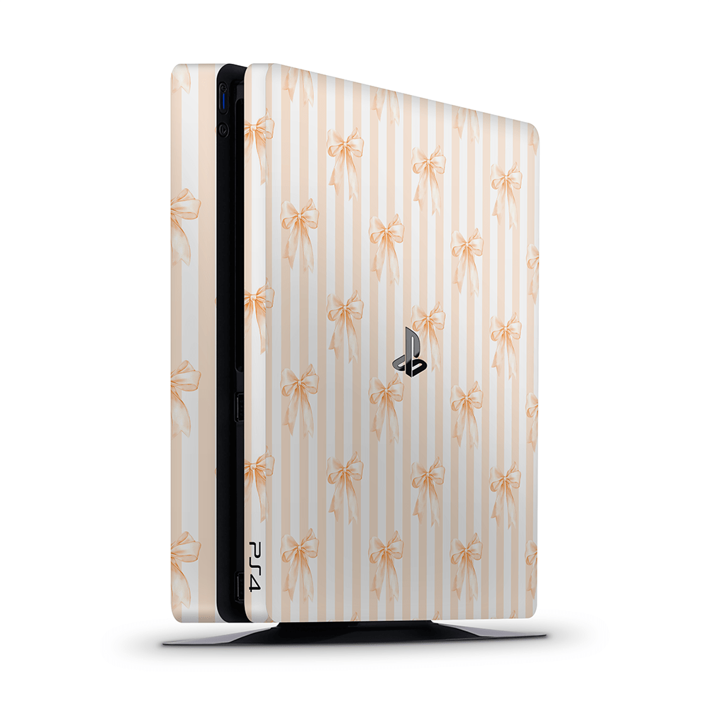 Apricot Bows PS4 | PS4 Pro | PS4 Slim Skins