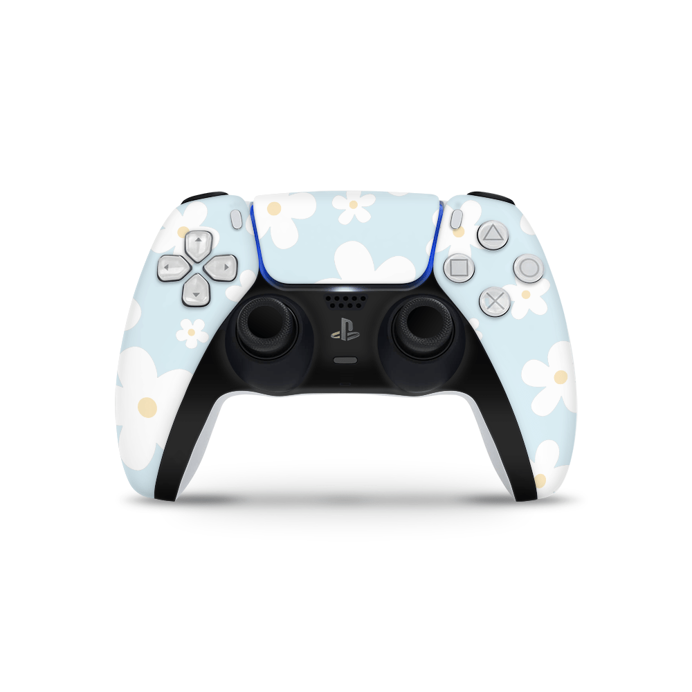 Serene Daisies PS5 Controller Skin
