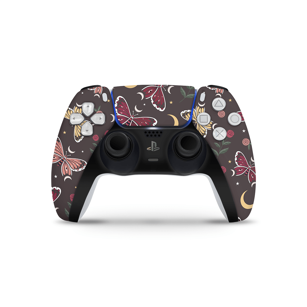 Moon Moths PS5 Controller Skin