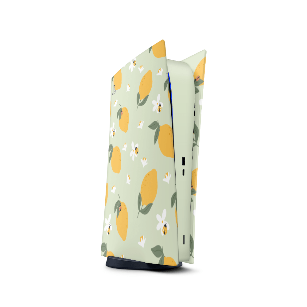 Zesty Lemons Green PS5 Skins