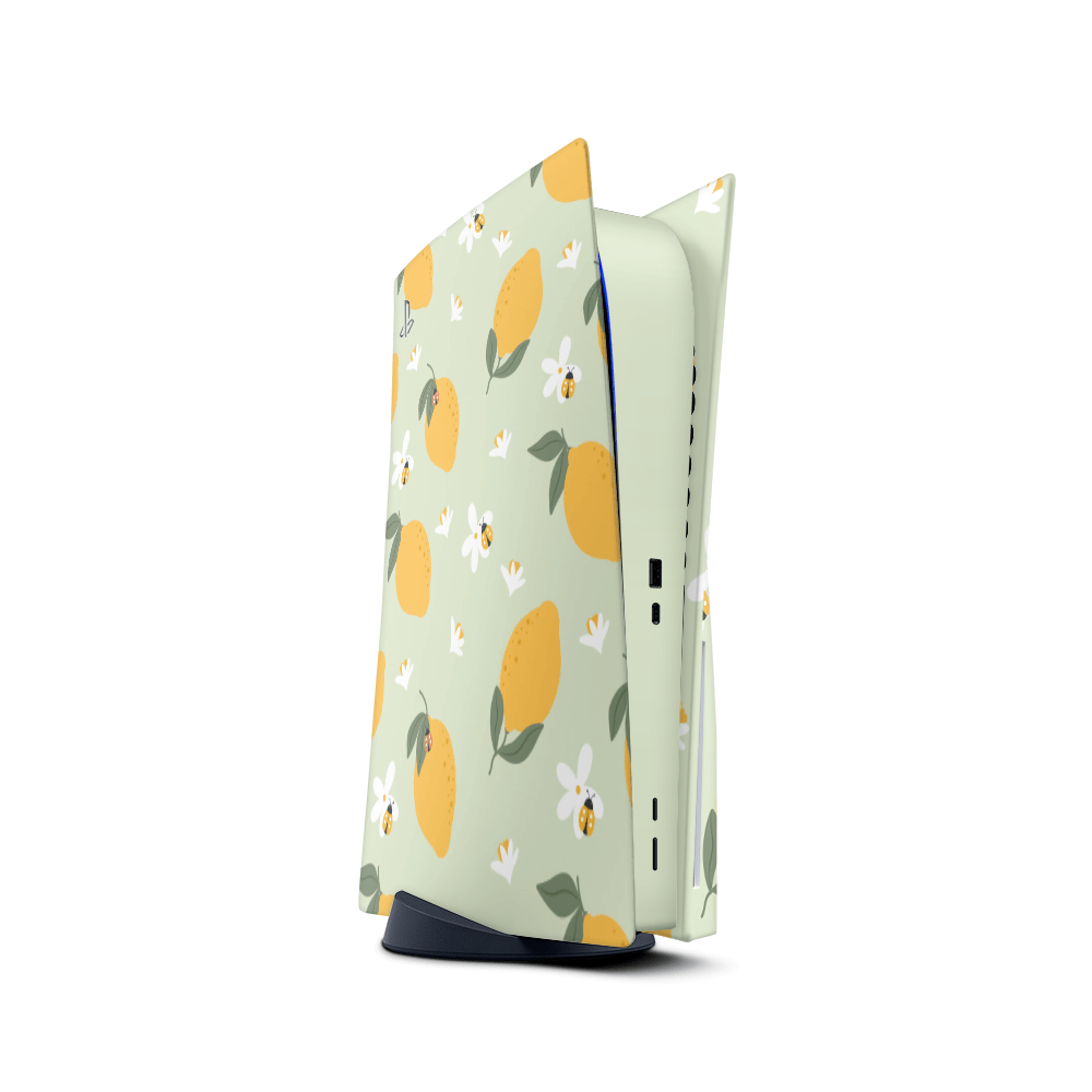Zesty Lemons Green PS5 Skins